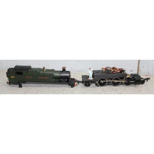 1540 - 2 boxed scale OO gauge model trains to incl Lima Great Western King George V 6000 and Airfix Railway... 