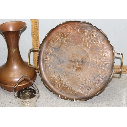 1789 - Qty of metalware to incl silver-plate, copper and brass