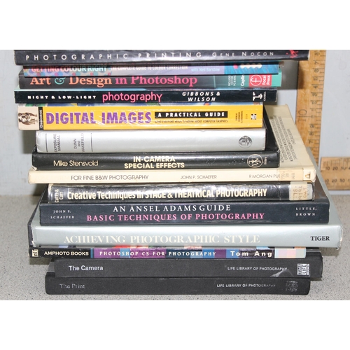 515 - Qty of reference books on photography