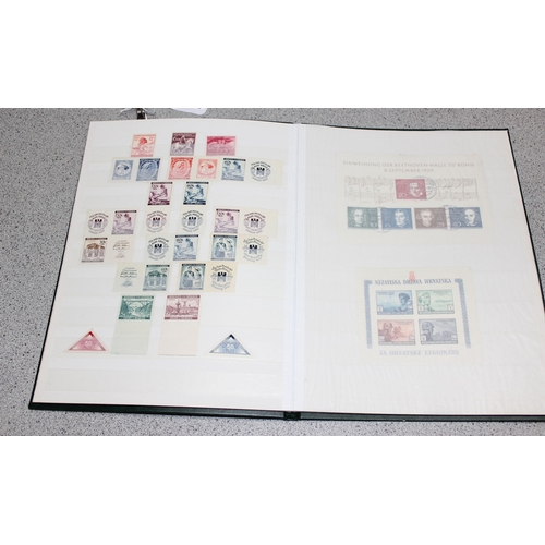 517 - Qty of German stamps in album