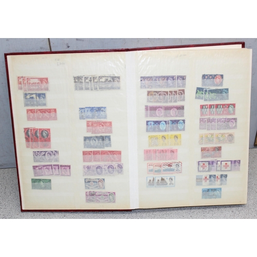 533 - All world stamps and stock book of decimal used stamps