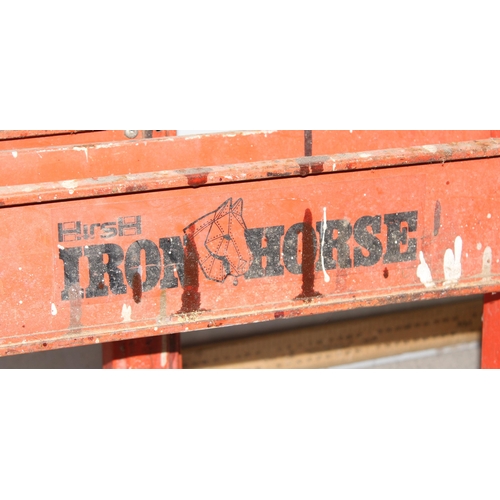 815A - Pair of Hirsh Iron saw horses