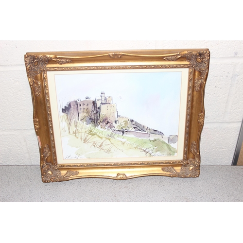 419 - Qty of original framed artwork to incl watercolours and oils, one signed Peter Buckley, and an unsig... 