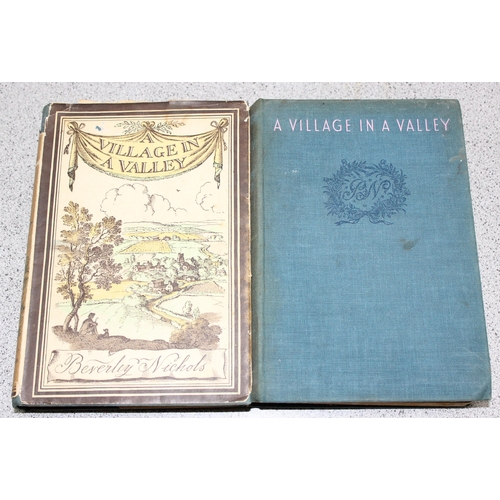 503 - Qty of hardback books to include A Village in a Valley by Beverley Nichols, and Our Village by Miss ... 