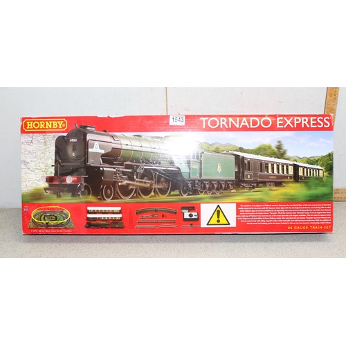 1543 - Hornby 'OO' gauge Tornado express train set in box