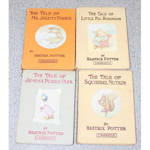 540 - 22 x vintage Beatrix Potter books to include 'The tale of Tom Kitten' & 'The tale of Tommy Tiptoes'