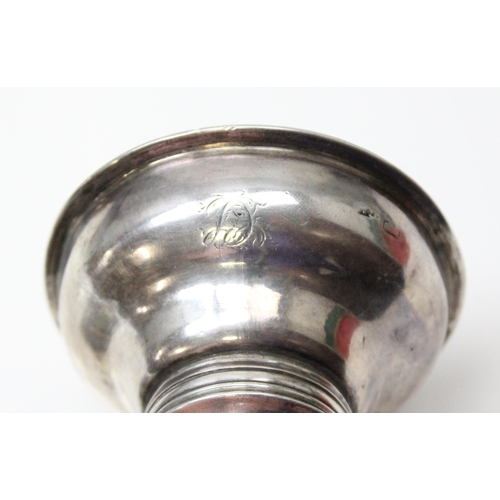 1035A - An Irish Georgian silver wine funnel, marks rubbed but possibly 1805, approx 12cm tall, approx 67.54... 