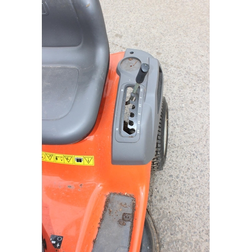 337 - Husqvarna LT126 sit on mulcher mower, 2010 model, vendor guaranteed working order