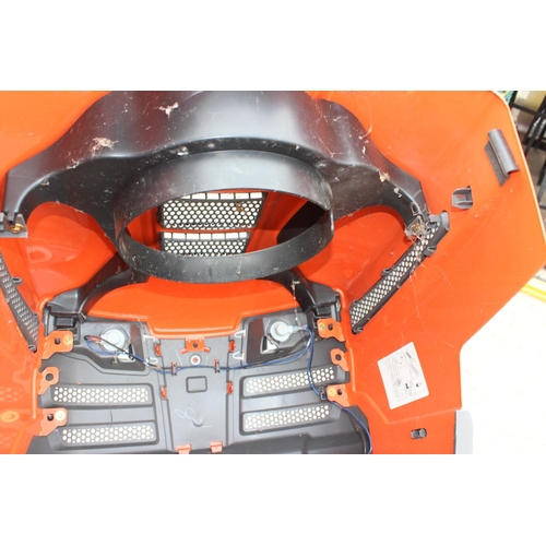 337 - Husqvarna LT126 sit on mulcher mower, 2010 model, vendor guaranteed working order