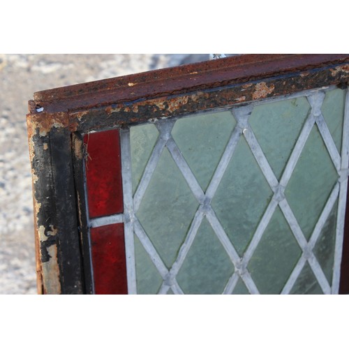 336 - Qty of assorted stained glass windows, all believed to be for narrow boats