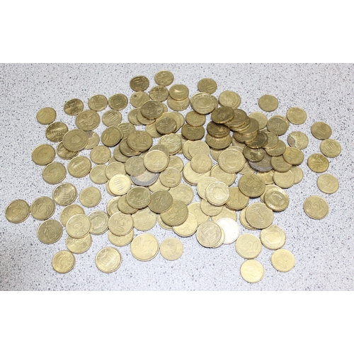 1236 - Qty of assorted mixed euro coins, approx 800g gross