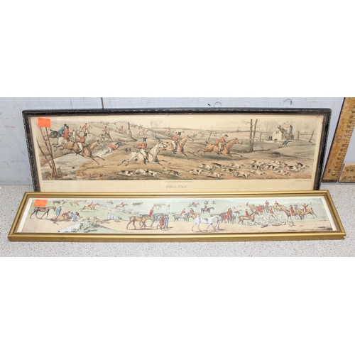 406 - Qty of antique and later prints to inc hunting related