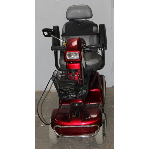 703 - Rascal mobility scooter, with charger and battery, currently working but sold without guarantee