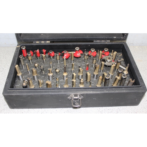 823 - Boxed selection of router bits