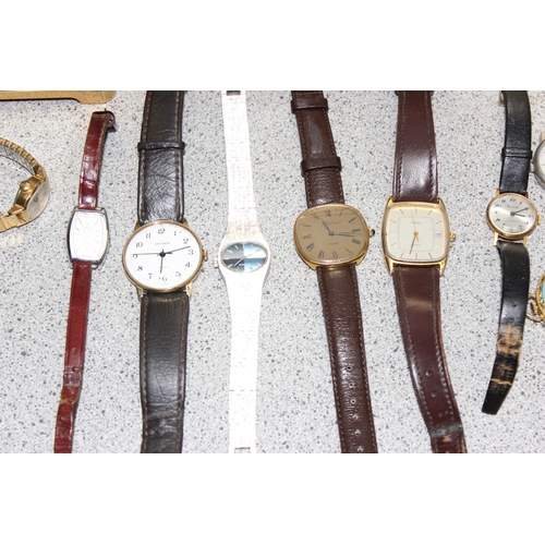 1311 - Qty of assorted vintage a later watches etc