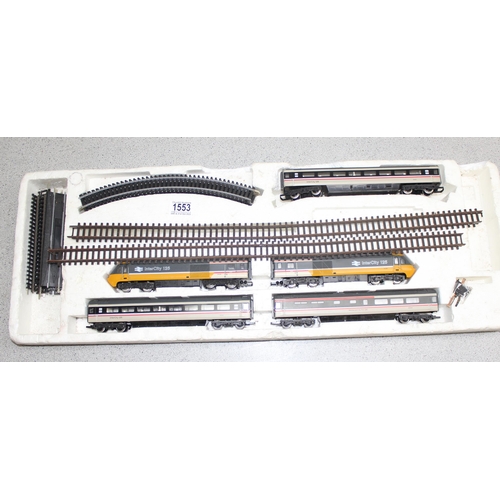 1553 - Vintage Hornby OO gauge Intercity 125 train set