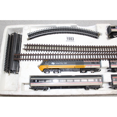 1553 - Vintage Hornby OO gauge Intercity 125 train set