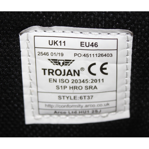 209 - Pair of Trojan safety work boots size UK 11