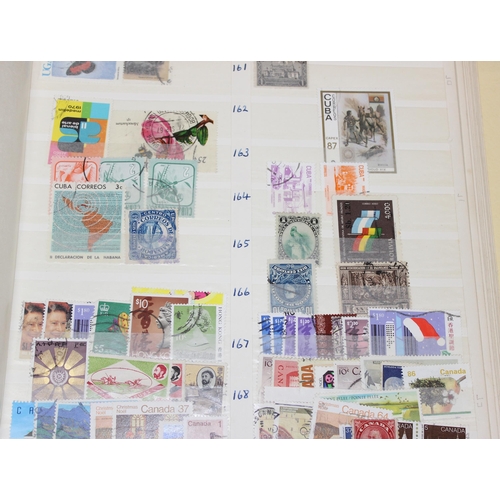 511 - Large qty of stamps in albums containing GB, rest of the world, mainly 20th century