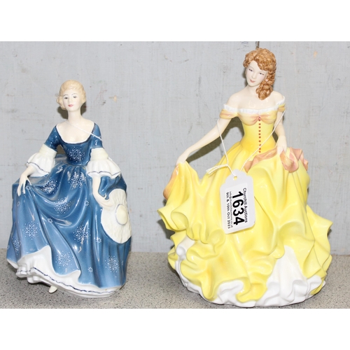 1724A - Qty misc to incl 2 Royal Doulton ladies to include Hilary HN2335 and Summer HN5322, an early 19th ce... 