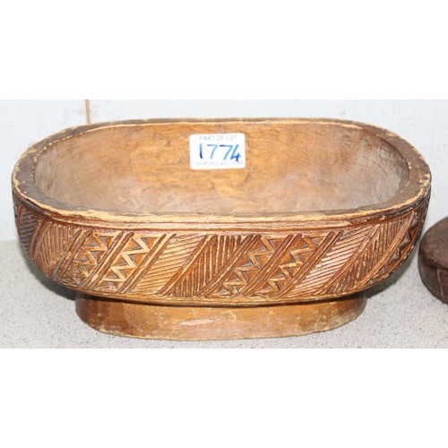 1773A - Misc items to incl a set of oak bellows with carved depiction of 'King Alfred Burning the Cakes Athe... 