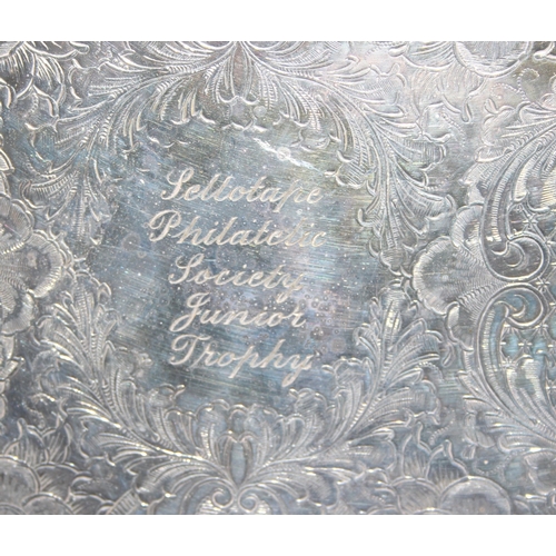 1033 - Large qty of metalware, mostly silver-plate, approx 8.6kg gross