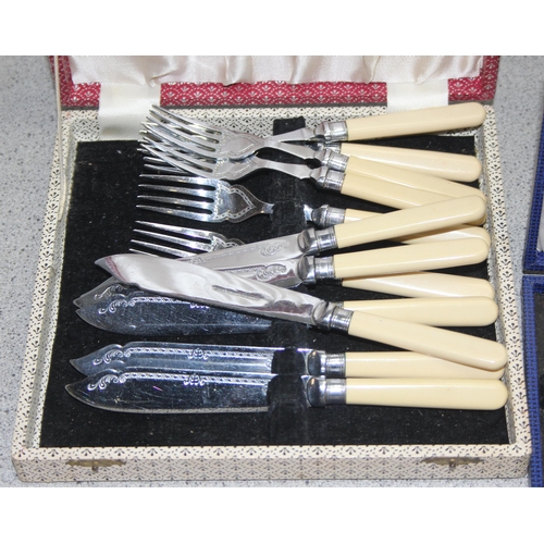 1034 - Qty of stainless steel items to incl flatware, approx 6.6kg gross