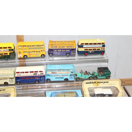 1524 - Qty of vintage diecast vehicles, some boxed to incl Matchbox, Old Fire, Corgi, Yesteryear etc