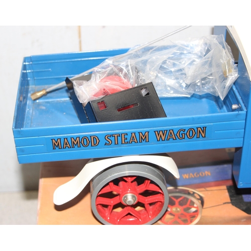 1538 - Boxed Mamod Steam Wagon SW1, seemingly unused