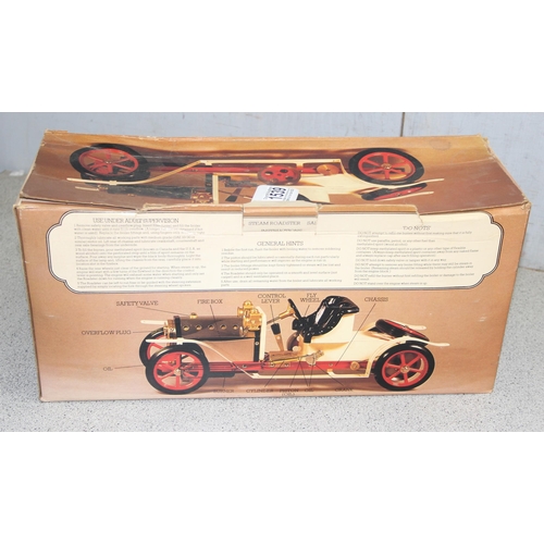 1539 - Vintage Mamod Steam Roadster car with original box