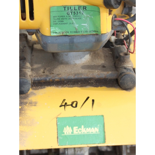 302 - Eckman petrol rotavator 40-1 fuel mix