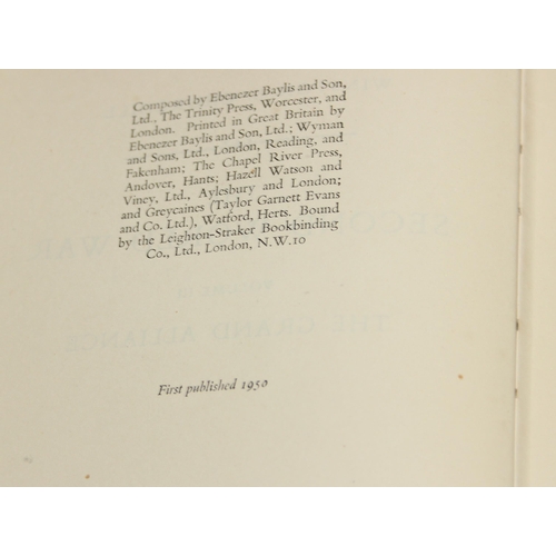 514 - First editions of Winston Churchill 'The Second World War' volumes I-VI, and volumes I-V of History ... 