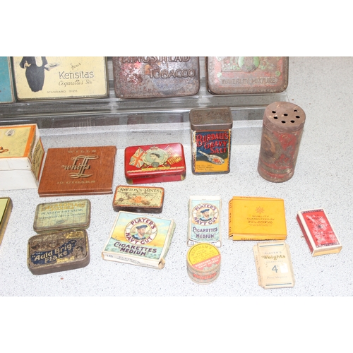 1759 - A large qty of vintage advertising tins, packets, and boxes etc