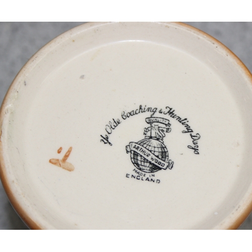 1787 - Qty of ornamental mugs, mostly featuring horses to incl Sylvac and Lord Nelson Pottery