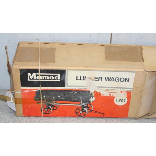 1544 - Vintage Mamod Lumber Wagon LW.1 with original box