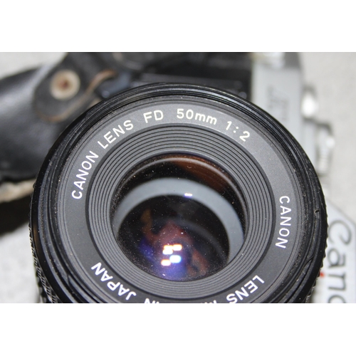 656 - Canon AV-1 with Canon 50mm 1:2 lens