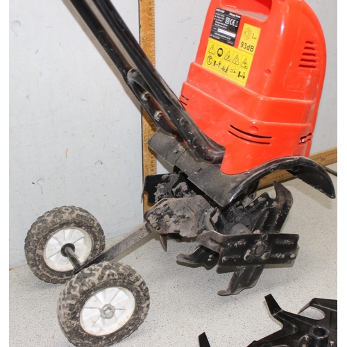 303 - Sherpa electric rotavator model STET 1300 with spare blades