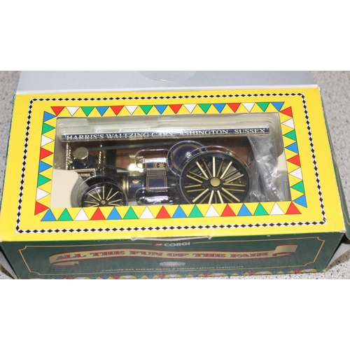 1500 - Scratch-built steam engine, 3 x Corgi Vintage Glory of Steam diecast scale replicas in boxes and a F... 