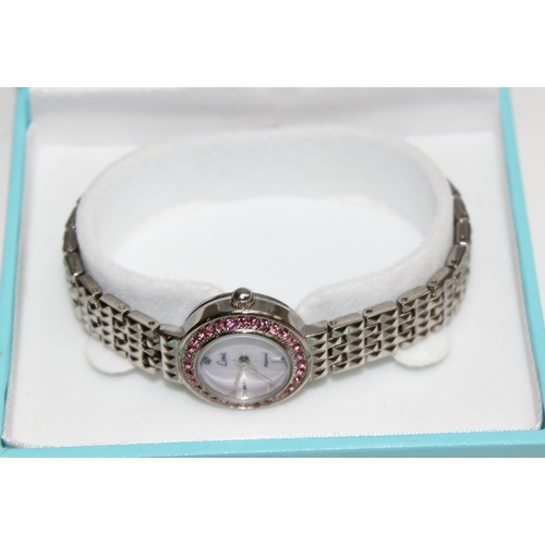 1317 - 5 x assorted boxed ladies watches to incl Love Rocks