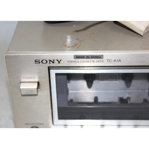 750 - Sony Stereo cassette deck TC-K1A