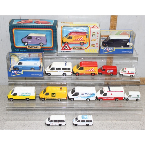 1520 - Qty of toy vehicles to incl Matchbox and Corgi