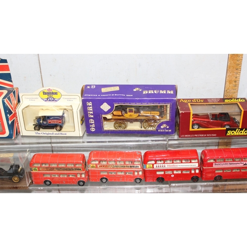 1527 - Qty of assorted model vehicles, some boxed to incl Corgi, Solido etc