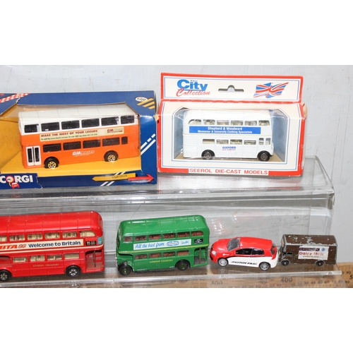 1527 - Qty of assorted model vehicles, some boxed to incl Corgi, Solido etc