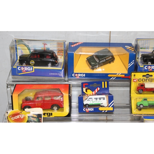 1529 - Qty of boxed Corgi die cast vehicles