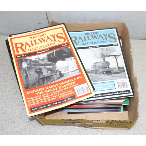 517 - 37 Illustrated railway magazines to include some years between 1994 - 2014