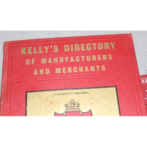 531 - 1960s Kelly's Directory of Manufacturers and Merchants book and a copy of Kelly's Oxford Street Dire... 