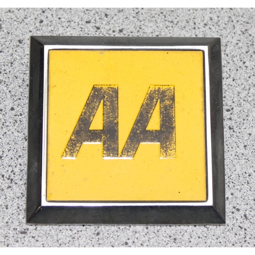 710 - Vintage AA, RAC & IAM (Institute of Advanced Motoring) car badges (3)