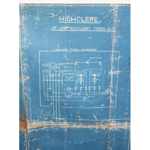 720 - British Rail signal box wiring plan