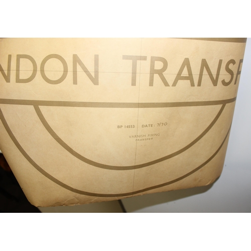 733 - London Transport bus destination & number blinds (2), transfer, lookout arm plate bus tickets, timet... 