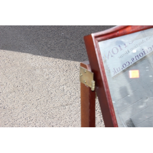 148 - An unusual retro Stag Minstrel dressing table with 6 drawers, approx 124cm wide x 65cm deep x 128cm ... 